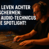 Het Leven Achter de Schermen: Een audio-technicus in de Spotlight!